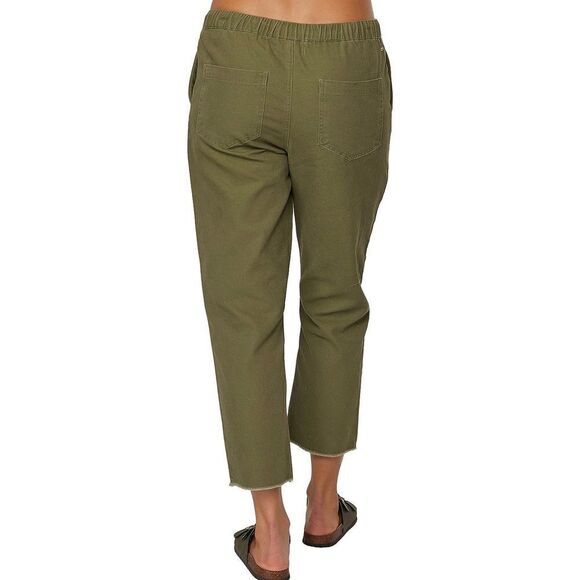 O’NEILL WOMEN’S SMALL CURTIS PANTS IN ARMY GREEN - Picture 11 of 12